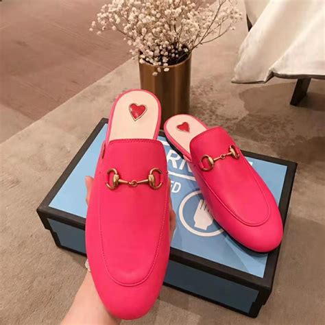 gucci women's princetown slippers|princetown horsebit detailed leather slippers.